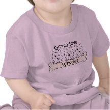 Tre Westies Tee Shirt