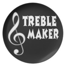 Trebletillverkare Fest Tallrikar