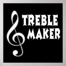 Trebletillverkare Posters