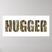 Tree hugger affisch