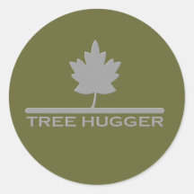Tree hugger klistermärkear