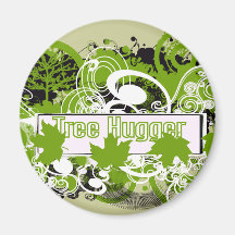 Tree hugger magnet för kylskåp