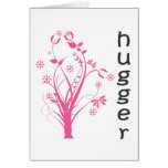 Tree hugger original- design! hälsnings kort
