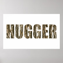 Tree hugger posters