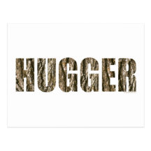 Tree hugger vykort
