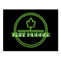 Tree hugger vykort