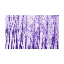 trees sträckt canvastryck
