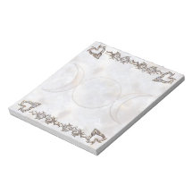 Trefaldig måneMoonstone Anteckningsblock