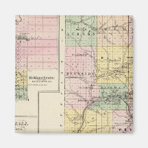Trempealeau County Wisconsin Magnet För Kylskåp