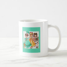 Trena av oss kaffe koppar
