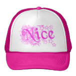 Trevlig rosa hatt keps