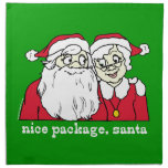 Trevligt paket Santa Näsdukar