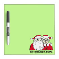 Trevligt paket Santa dry erase boards