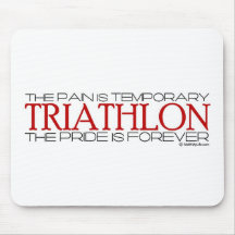 Triathlon - pridet är för evigt mus matta