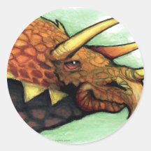 Triceratops Klistermärke