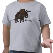 Triceratopsen lurar skjortan t shirts