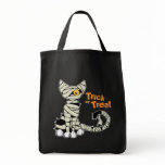 Trick- eller festmammakatt - Halloween hänger lös Tote Bag