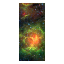 Trifid NebulaNASA Spitzer Rackkort