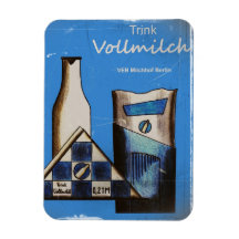 Trink Vollmilch DDR Eckige Magnete