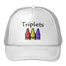 Triplets (kritor) trucker kepsar