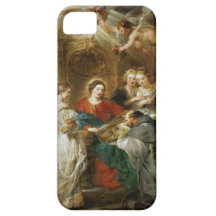 Triptych Sv. Idelfonso Peter Paul Rubens olja iPhone 5 Fodral
