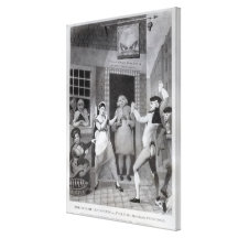 Triumfera Billingsgate Sträckta Canvas Tryck