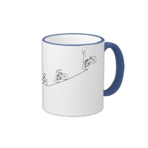 Triumfera cyklist - mugg