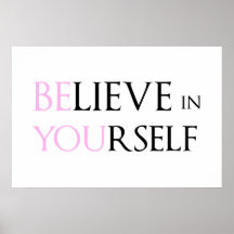 Tro i dig - är du motivationcitationsteckenmeme posters