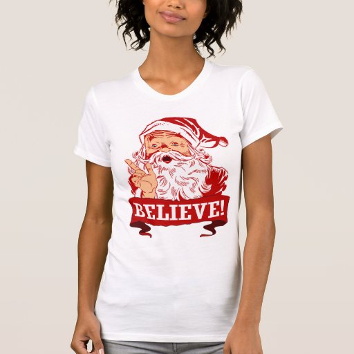 Tro i jultomten t-shirts