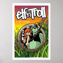 TROLL för ÄLVA` n Affisch