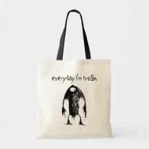 Troll Tote Bags