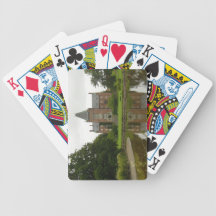 Trollenas Slott som leker kort Spel Kort