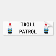 Trollpatrull: Skandinavisk Gnome Bildekal