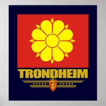 Trondheim Affisch