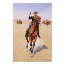 Trooperen av Frederic Remington affischer