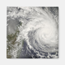 Tropisk Cyclone Ivan som att närma sig Madagascar Kylskåps Magneter