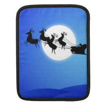 Tropisk julgran för jultomten sleeve för iPads