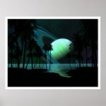 Tropisk måne av Thetis Posters