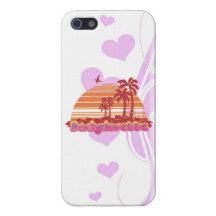 tropiskt party för palmträdhawaii bachelorette iPhone 5 cover