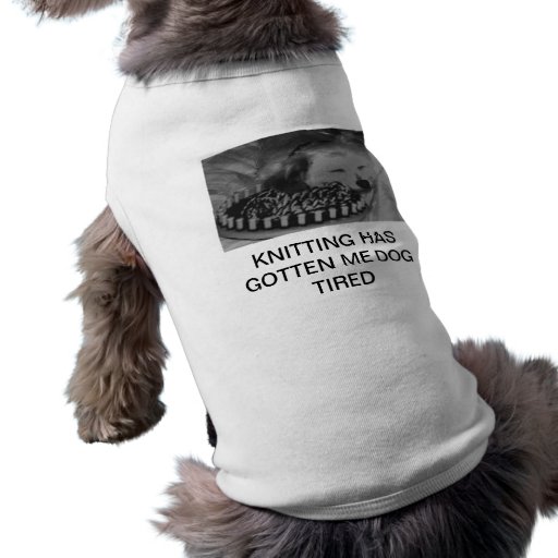 tröttad hund djur tshirt