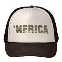 'Truckerkeps för MERICA Camo (bruntet & solbrännan
