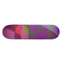 True abstrakt skate board deck