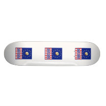True brygden till och med & till och med vin skate board deck