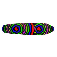 TRUE färg: Cirkulärenergi vinkar Skate Board Decks