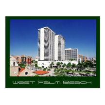 TrumfPlaza, West Palm Beach, Florida Vykort