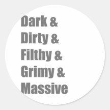 Trumma, och den bas- DnB Electro duben kliver den  Klistermärke