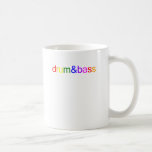 Trumma och den bas- spectrumen kaffe koppar