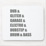 Trummar den Electro tekniskt fel Dubstep för duben Mus Matta