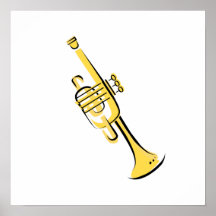 Trumpet Affisch