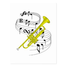 Trumpet Vykort
